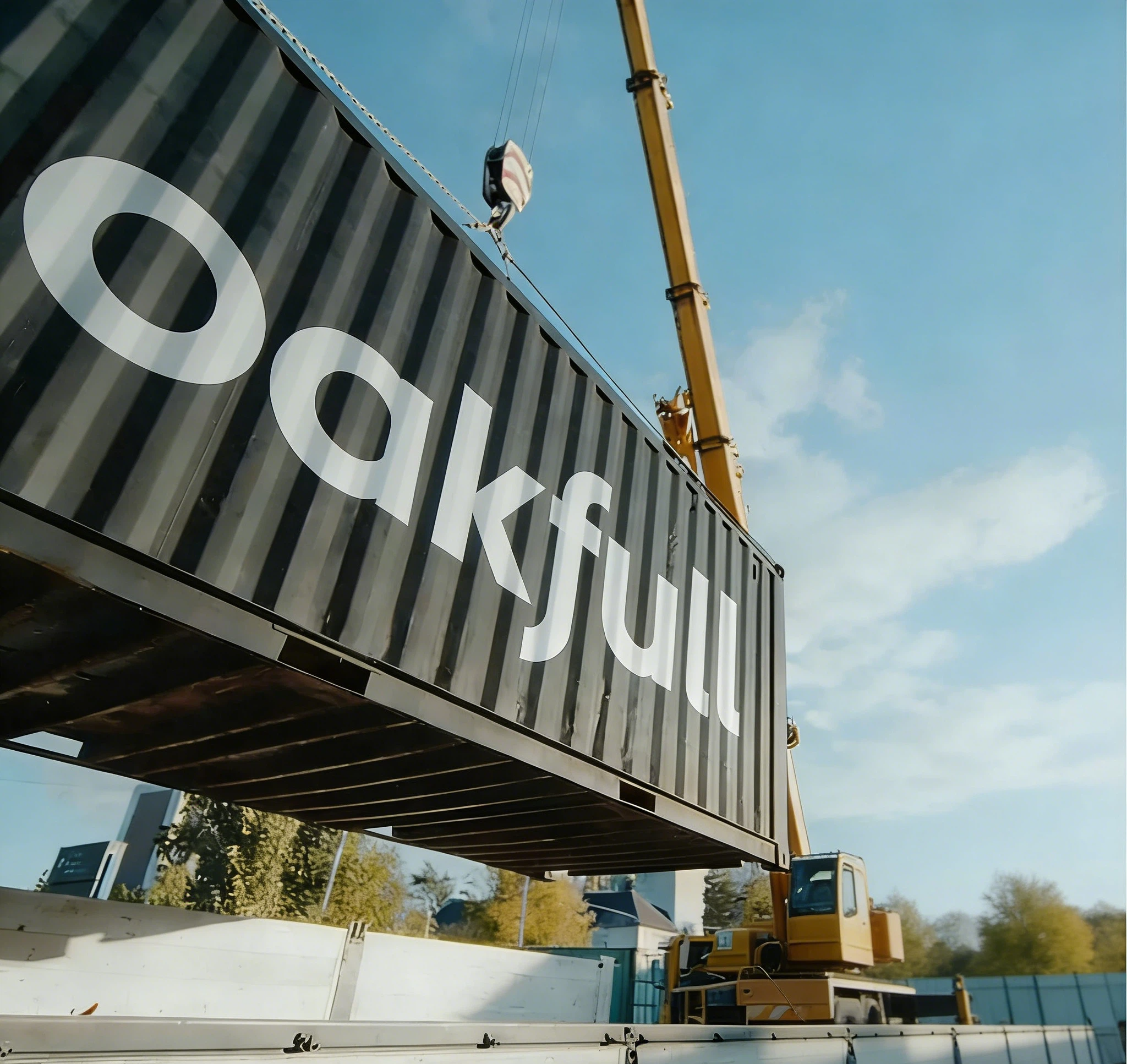 Emergency water supply system in operation