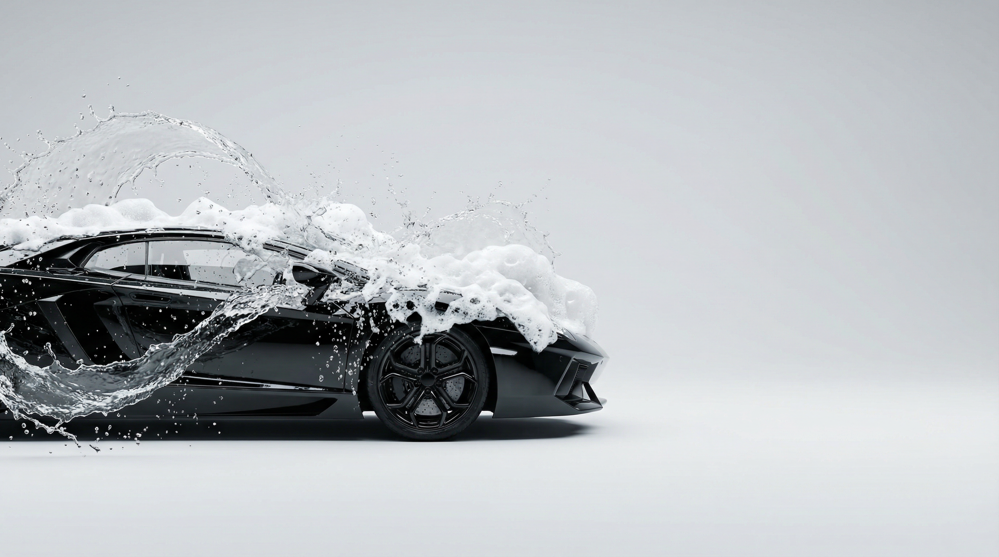 Car wash water treatment solution