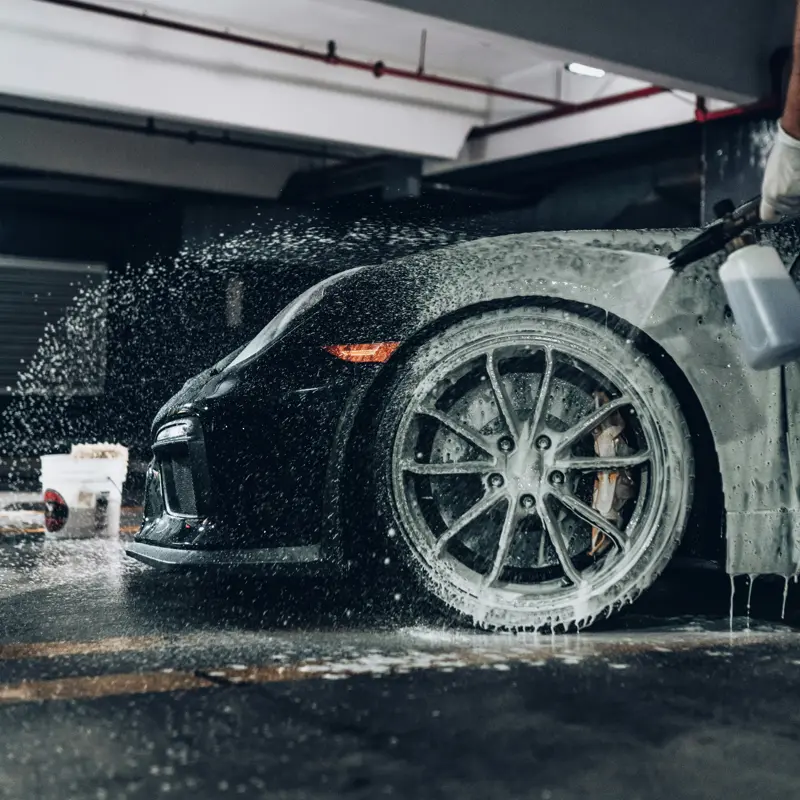 Car wash water treatment setup 2