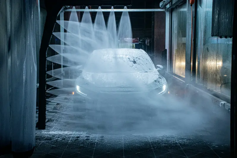 Car wash water treatment setup 3