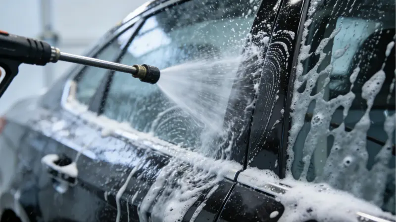 Car wash water treatment setup 4