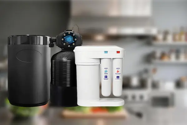 Restaurant water treatment advantages infographic